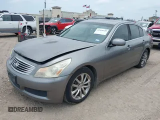 2008 Infiniti G35 Journey z VIN JNKBV61E78M225428, wystawiony jako IAAI lot #42424420 z przebiegiem 172 541 mil mil oraz . Historia ofert i sprzedaży dostępna na DreamBid. Obrazek 2.