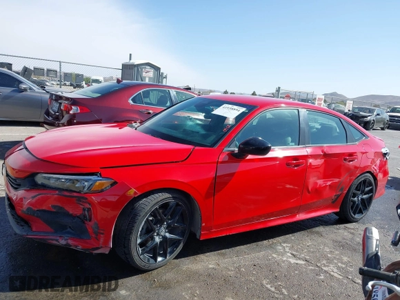 2022 Honda Civic Sport z VIN 2HGFE2F59NH594988, wystawiony jako IAAI lot #41938894 z przebiegiem 47 712 mil mil oraz . Historia ofert i sprzedaży dostępna na DreamBid. Obrazek 14.