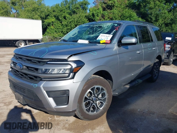 2024 Ford Expedition XLT с VIN 1FMJU1J89REA34338, выставлен на аукционе IAAI как лот 42217647 с пробегом 46 609 миль миль и . История ставок и продаж доступна на DreamBid. Изображение 17.