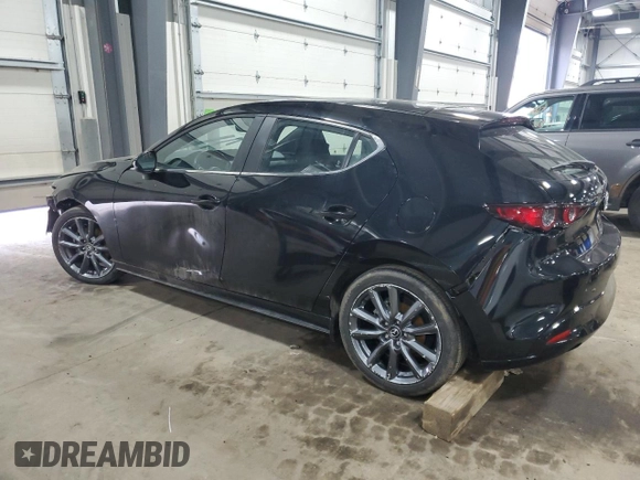 2021 Mazda Mazda3 Hatchback Preferred with VIN JM1BPBLL7M1403351, listed as a Copart auction lot 49398043 with 17,323 mi miles. Bid and sale history available at carsss.com. Image 2.