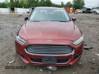 2014 Ford Fusion Titanium Hybrid with VIN 3FA6P0RU4ER387323, listed as a Copart auction lot 57107195 with Not provided miles and Salvage title. Bid and sale history available at DreamBid. Image 5.