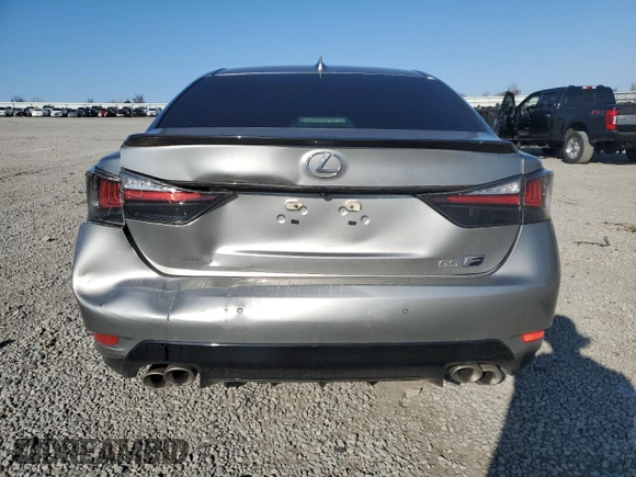 2016 Lexus GS F with VIN JTHBP1BL9GA001927, listed as a Copart auction lot 50694925 with 0 mi miles and Salvage Title. Bid and sale history available at carsss.com. Image 6.