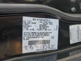 2005 Ford Explorer Eddie Bauer z VIN 1FMZU64WX5UA75605, wystawiony jako Copart lot #47082575 z przebiegiem Nie podano mil oraz Szkoda całkowita • Salvage title. Historia ofert i sprzedaży dostępna na DreamBid. Obrazek 15.