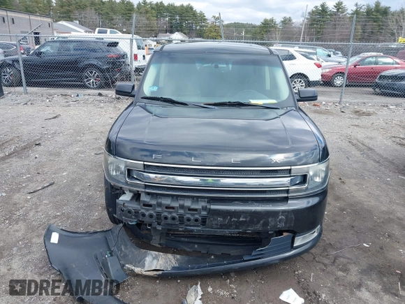 2013 Ford Flex SEL with VIN 2FMHK6C89DBD35498, listed as a IAAI auction lot 41869515 with 147,684 mi miles. Bid and sale history available at carsss.com. Image 12.
