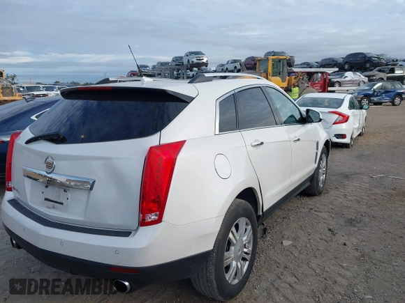 2010 Cadillac SRX Luxury Collection with VIN 3GYFNDEY6AS562281, listed as a IAAI auction lot 41362656 with 123,661 mi miles. Bid and sale history available at carsss.com. Image 4.