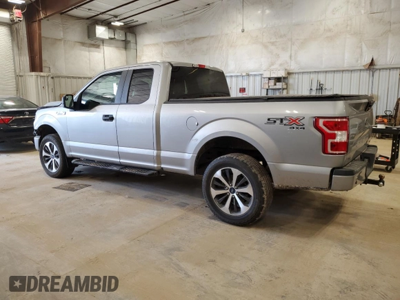 2020 Ford F-150 XL with VIN 1FTEX1EP6LKE18195, listed as a Copart auction lot 49066725 with 72,942 mi miles and Salvage Title. Bid and sale history available at carsss.com. Image 2.