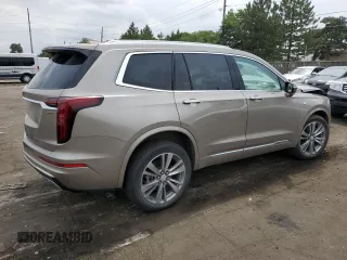 2022 Cadillac XT6 Premium Luxury with VIN 1GYKPDRS5NZ180296, listed as a Copart auction lot 59081184 with 21,380 mi miles and Salvage title. Bid and sale history available at DreamBid. Image 3.