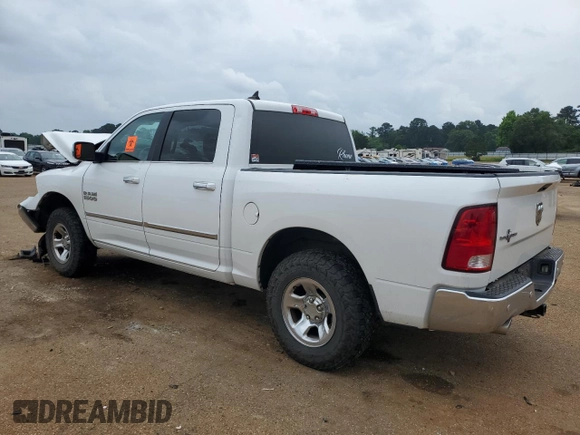 2018 Ram 1500 Lone Star Silver with VIN 1C6RR6LT5JS207907, listed as a Copart auction lot 54304815 with 144,607 mi miles and Salvage title. Bid and sale history available at DreamBid. Image 2.