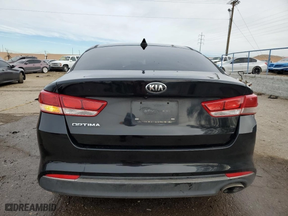 2017 Kia Optima LX with VIN 5XXGT4L39HG128881, listed as a Copart auction lot 78641344 with 174,777 mi miles and Salvage Title. Bid and sale history available at carsss.com. Image 6.