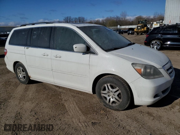 2007 Honda Odyssey EX-L with VIN 5FNRL38797B402662, listed as a Copart auction lot 51658675 with 162,777 mi miles and Clean Title. Bid and sale history available at DreamBid. Image 4.