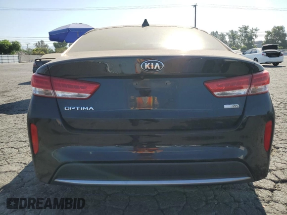 2018 Kia Optima Hybrid Premium with VIN KNAGT4LE1J5020795, listed as a Copart auction lot 64109534 with 112,941 mi miles and Salvage Title. Bid and sale history available at carsss.com. Image 6.
