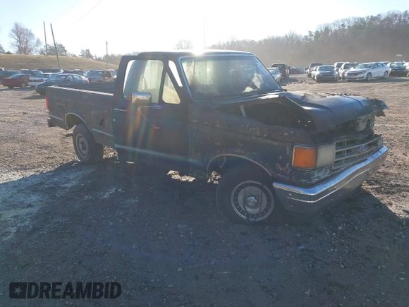 1987 Ford F-150 with VIN 1FTDF15Y0HNA83870, listed as a IAAI auction lot 41659853 with 1 mi miles. Bid and sale history available at carsss.com. Image 1.
