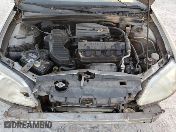 2003 Honda Civic LX with VIN 1HGEM21513L009200, listed as a Copart auction lot 77019464 with Not Provided miles and Salvage Title. Bid and sale history available at DreamBid. Image 11.
