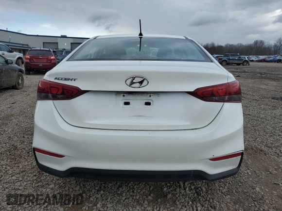 2019 Hyundai Accent SE with VIN 3KPC24A36KE066005, listed as a Copart auction lot 52402835 with 95,623 mi miles and Salvage Title. Bid and sale history available at carsss.com. Image 6.
