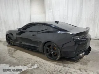2017 Chevrolet Camaro 2SS with VIN 1G1FG1R71H0176989, listed as a Copart auction lot 51378765 with 66,300 mi miles and Salvage Title. Bid and sale history available at carsss.com. Image 2.