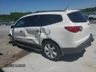 2012 Chevrolet Traverse LTZ z VIN 1GNKRLED5CJ233616, wystawiony jako Copart lot #52309145 z przebiegiem Nie podano mil oraz Szkoda całkowita • Salvage title. Historia ofert i sprzedaży dostępna na DreamBid. Obrazek 2.