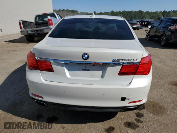 2010 BMW 7 Series 750Li z VIN WBAKB8C5XACY62874, wystawiony jako Copart lot #75656054 z przebiegiem 132 663 mil mil oraz Szkoda całkowita • Salvage title. Historia ofert i sprzedaży dostępna na DreamBid. Obrazek 6.