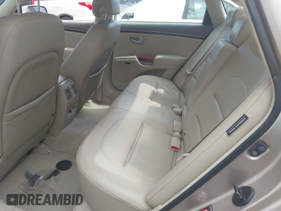 2006 Hyundai Azera SE with VIN KMHFC46FX6A125848, listed as a IAAI auction lot 42195041 with 147,596 mi miles and . Bid and sale history available at DreamBid. Image 8.