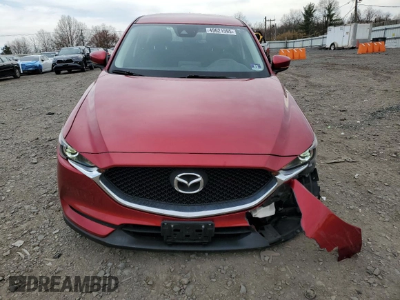 2019 Mazda CX-5 Sport with VIN JM3KFBBM5K0525696, listed as a Copart auction lot 49621595 with 87,536 mi miles and Salvage Title. Bid and sale history available at DreamBid. Image 5.