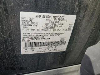 2015 Ford Explorer XLT with VIN 1FM5K7D86FGA65309, listed as a Copart auction lot 49295515 with 154,332 mi miles and Clean Title. Bid and sale history available at carsss.com. Image 13.
