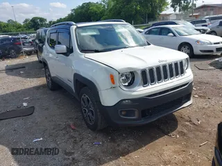 2017 Jeep Renegade Limited with VIN ZACCJBDB9HPF13318, listed as a IAAI auction lot 42551359 with 136,969 mi miles and . Bid and sale history available at DreamBid. Image 1.