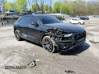 2019 Audi Q8 Premium Plus z VIN WA1EVAF10KD006691, wystawiony jako Copart lot #54116275 z przebiegiem 67 871 mil mil oraz Szkoda całkowita • Salvage title. Historia ofert i sprzedaży dostępna na DreamBid. Obrazek 14.