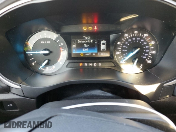 2016 Ford Fusion SE with VIN 3FA6P0H71GR124057, listed as a Copart auction lot 53366795 with 219,463 mi miles and Salvage title. Bid and sale history available at DreamBid. Image 9.