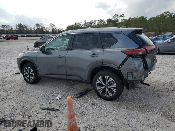 2022 Nissan Rogue SV with VIN 5N1BT3BB8NC708661, listed as a Copart auction lot 86329464 with 49,181 mi miles and Clean Title. Bid and sale history available at DreamBid. Image 2.