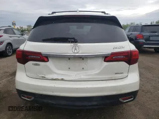 2014 Acura MDX Technology с VIN 5FRYD4H4XEB505394, выставлен на аукционе Copart как лот 57567785 с пробегом Не указан миль и Списание • Salvage title. История ставок и продаж доступна на DreamBid. Изображение 6.