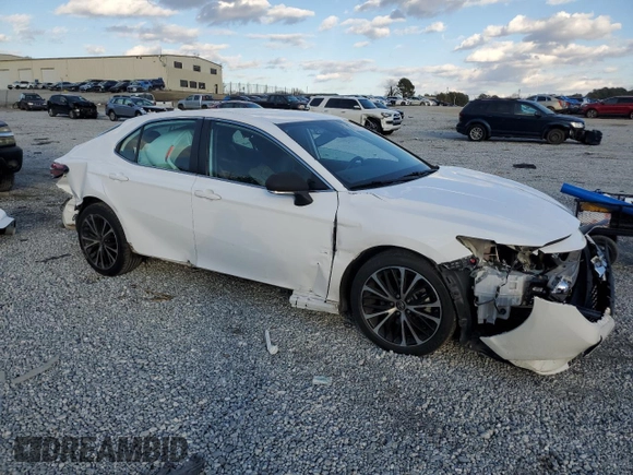 2019 Toyota Camry LE with VIN 4T1B11HK3KU808495, listed as a Copart auction lot 89317665 with 75,581 mi miles and Salvage Title. Bid and sale history available at carsss.com. Image 4.