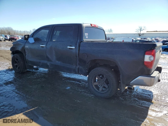 2014 Toyota Tundra 4WD Truck Platinum with VIN 5TFAW5F11EX363566, listed as a Copart auction lot 45972325 with 205,470 mi miles and Salvage Title. Bid and sale history available at carsss.com. Image 2.