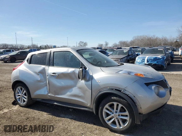 2011 Nissan Juke SV with VIN JN8AF5MV0BT018977, listed as a Copart auction lot 48322355 with 179,557 mi miles and Salvage Title. Bid and sale history available at carsss.com. Image 4.