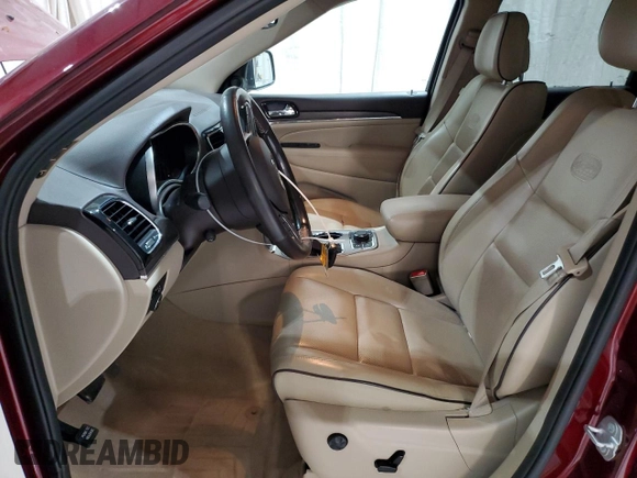 2019 Jeep Grand Cherokee Overland with VIN 1C4RJFCT3KC687246, listed as a Copart auction lot 52098394 with 74,113 mi miles and Salvage Title. Bid and sale history available at carsss.com. Image 7.