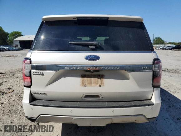 2018 Ford Expedition Max Limited z VIN 1FMJK1KT9JEA06892, wystawiony jako Copart lot #52110875 z przebiegiem 227 807 mil mil oraz Czysty tytuł • Clean title. Historia ofert i sprzedaży dostępna na DreamBid. Obrazek 6.