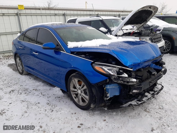 2019 Hyundai Sonata Sport with VIN 5NPE34AF2KH780189, listed as a Copart auction lot 45544935 with 86,258 mi miles and Salvage Title. Bid and sale history available at carsss.com. Image 4.
