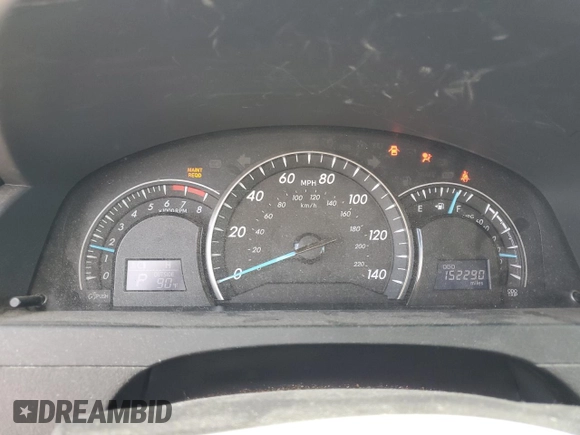 2013 Toyota Camry L with VIN 4T4BF1FKXDR322635, listed as a Copart auction lot 54764725 with 152,290 mi miles and Salvage Title. Bid and sale history available at DreamBid. Image 9.