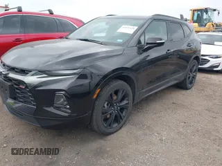 2022 Chevrolet Blazer RS with VIN 3GNKBERS7NS176667, listed as a IAAI auction lot 41935429 with 29,837 mi miles and . Bid and sale history available at DreamBid. Image 18.