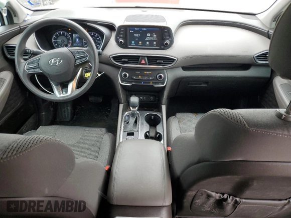 2020 Hyundai Santa Fe SE with VIN 5NMS23AD7LH216034, listed as a Copart auction lot 46503965 with 47,332 mi miles and Salvage Title. Bid and sale history available at carsss.com. Image 8.