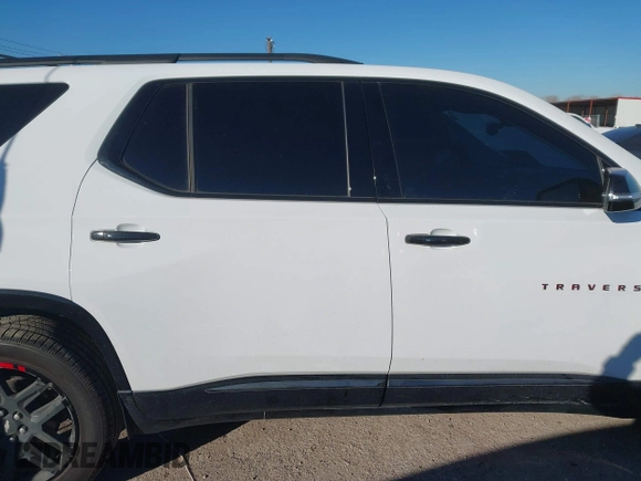 2019 Chevrolet Traverse Premier with VIN 1GNERKKW0KJ106042, listed as a IAAI auction lot 41420921 with 108,947 mi miles. Bid and sale history available at carsss.com. Image 13.