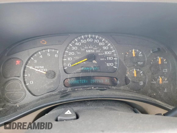 2003 Chevrolet Tahoe LS с VIN 1GNEC13Z93R284300, выставлен на аукционе Copart как лот 57597095 с пробегом 297 763 миль миль и Списание • Salvage title. История ставок и продаж доступна на DreamBid. Изображение 9.