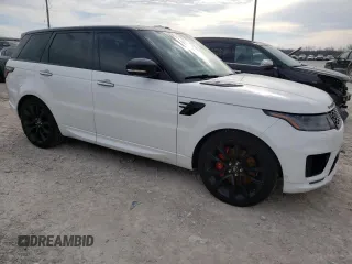 2021 Land Rover Range Rover Sport HST with VIN SALWS2RU8MA786662, listed as a Copart auction lot 40793324 with 56,300 mi miles and Salvage Title. Bid and sale history available at carsss.com. Image 4.