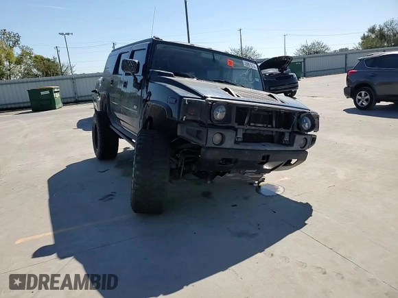2005 Hummer H2 SUV with VIN 5GRGN23U95H101796, listed as a Copart auction lot 76991574 with 88,204 mi miles and Salvage Title. Bid and sale history available at carsss.com. Image 11.