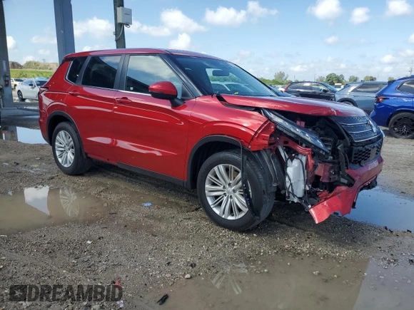 2023 Mitsubishi Outlander ES z VIN JA4J3TA80PZ028429, wystawiony jako Copart lot #51299855 z przebiegiem 158 266 mil mil oraz Szkoda całkowita • Salvage title. Historia ofert i sprzedaży dostępna na DreamBid. Obrazek 4.