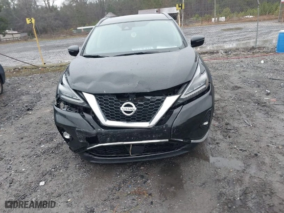 2023 Nissan Murano SV with VIN 5N1AZ2BJ1PC121300, listed as a IAAI auction lot 41627346 with 58,649 mi miles. Bid and sale history available at carsss.com. Image 6.