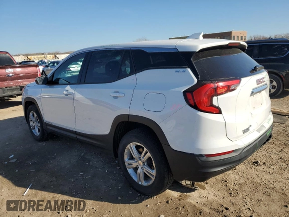 2018 GMC Terrain SLE with VIN 3GKALTEVXJL363335, listed as a Copart auction lot 49911575 with 100,628 mi miles and Salvage Title. Bid and sale history available at carsss.com. Image 2.