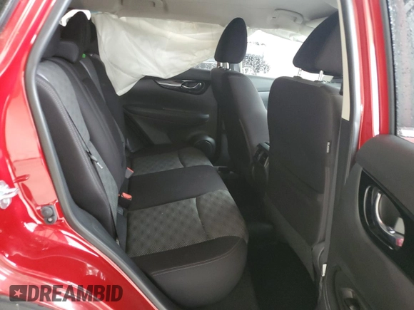 2017 Nissan Rogue SV with VIN JN1BJ1CP9HW014026, listed as a Copart auction lot 44653835 with 34,669 mi miles and Salvage title. Bid and sale history available at DreamBid. Image 11.