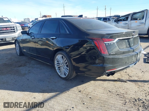 2019 Cadillac CT6 Sport AWD with VIN 1G6KP5R63KU142155, listed as a IAAI auction lot 41233947 with 72,501 mi miles and . Bid and sale history available at DreamBid. Image 3.