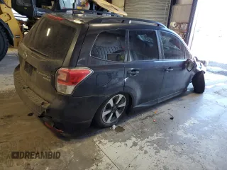 2017 Subaru Forester with VIN JF2SJABC7HH471029, listed as a Copart auction lot 46101405 with 107,246 mi miles and Salvage Title. Bid and sale history available at carsss.com. Image 3.