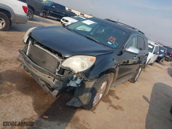 2012 Chevrolet Equinox LTZ with VIN 2GNFLFE51C6264419, listed as a IAAI auction lot 41638400 with 1 mi miles. Bid and sale history available at carsss.com. Image 2.