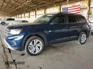 2021 Volkswagen Atlas SE z VIN 1V2JR2CA4MC598266, wystawiony jako Copart lot #54198515 z przebiegiem 72 249 mil mil oraz Szkoda całkowita • Salvage title. Historia ofert i sprzedaży dostępna na DreamBid. Obrazek 1.